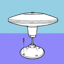 Vision Plus Status 350 Omni-Directional Antenna With VP2 TV Amplifier -Camping Equipment Store 04 2085.2 42346.1633448124