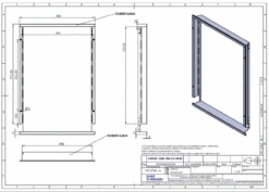 Webasto Cruise Elegance Flush Fitting Caravan Fridge Frame -Camping Equipment Store 130frame 47426.1478687412