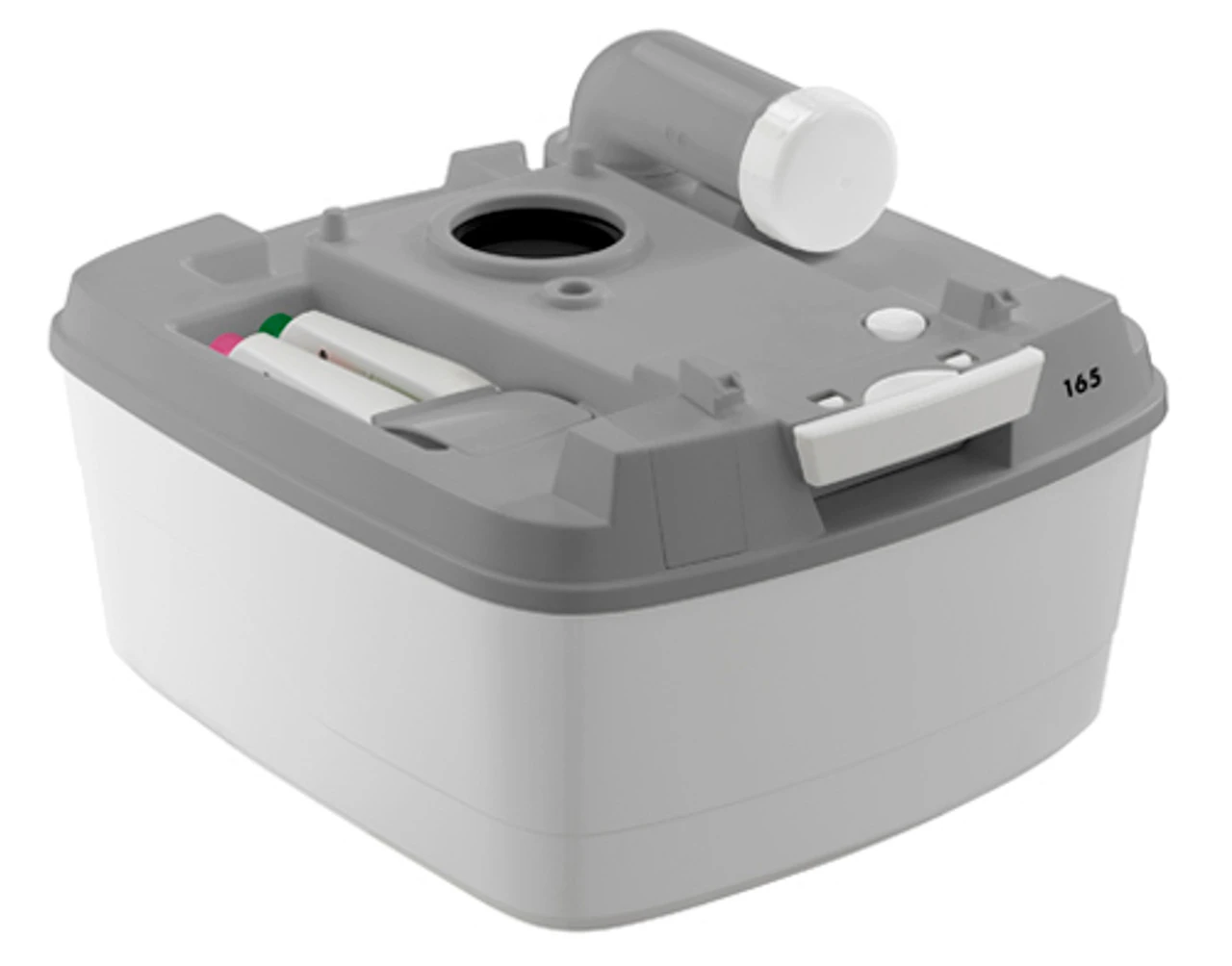 Thetford Porta Potti Qube 165 Portable Camping Toilet 2 Thetford Porta Potti Qube 165 Portable Camping Toilet - Image 2