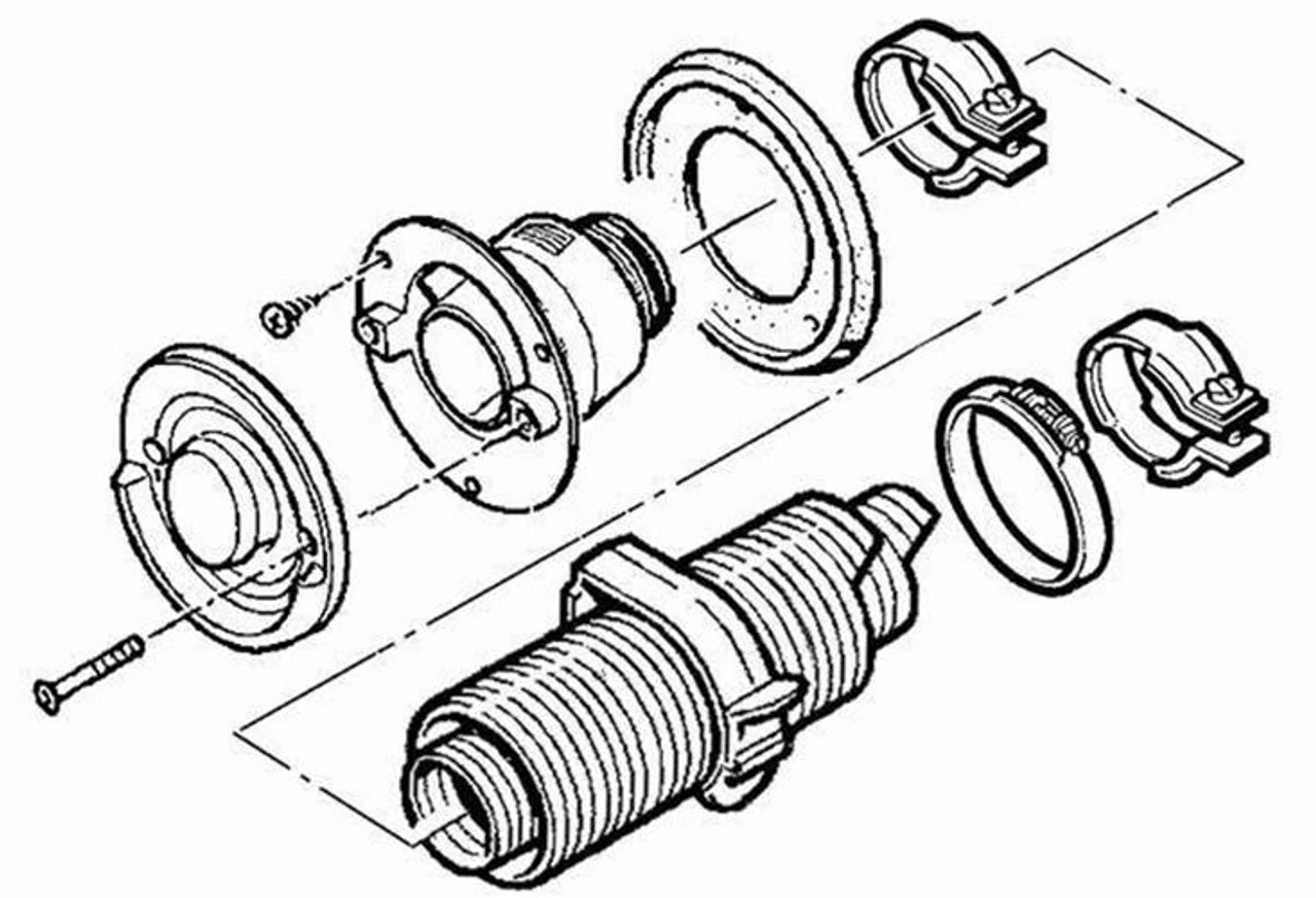 Truma VarioHeat Wall Flue Kit For Caravan, Campervan Or Motorhome Heater 2 Truma VarioHeat Wall Flue Kit For Caravan, Campervan Or Motorhome Heater - Image 2