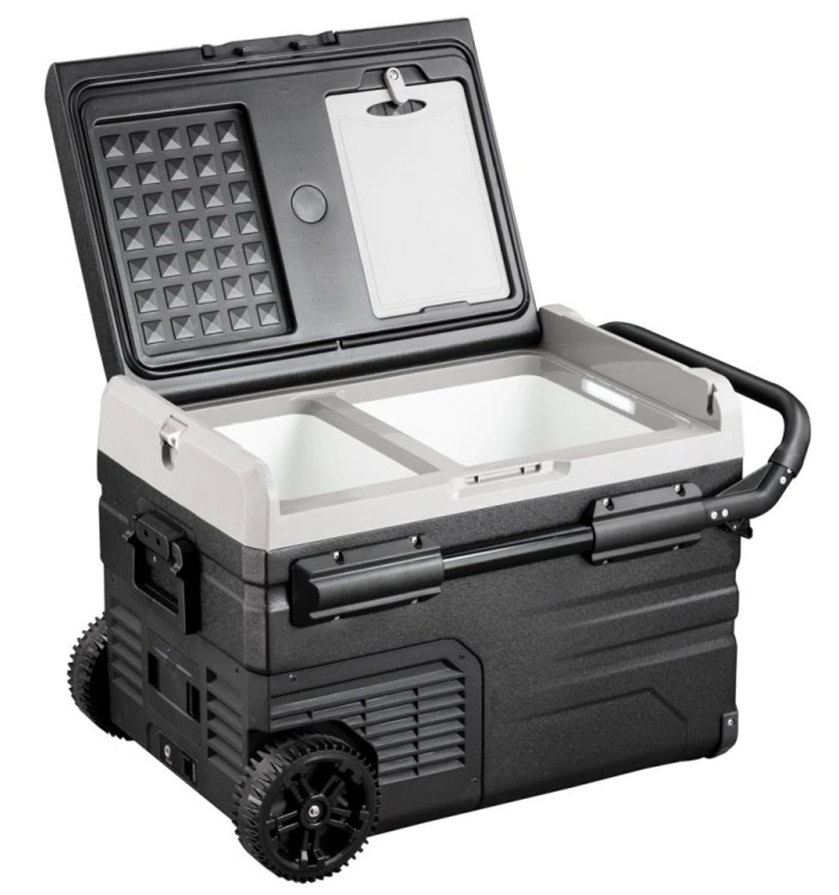 Alpicool 45 Litre Wheeled 12v Portable Camping Fridge Freezer Cool Box 10 Alpicool 45 Litre Wheeled 12v Portable Camping Fridge Freezer Cool Box - Image 10