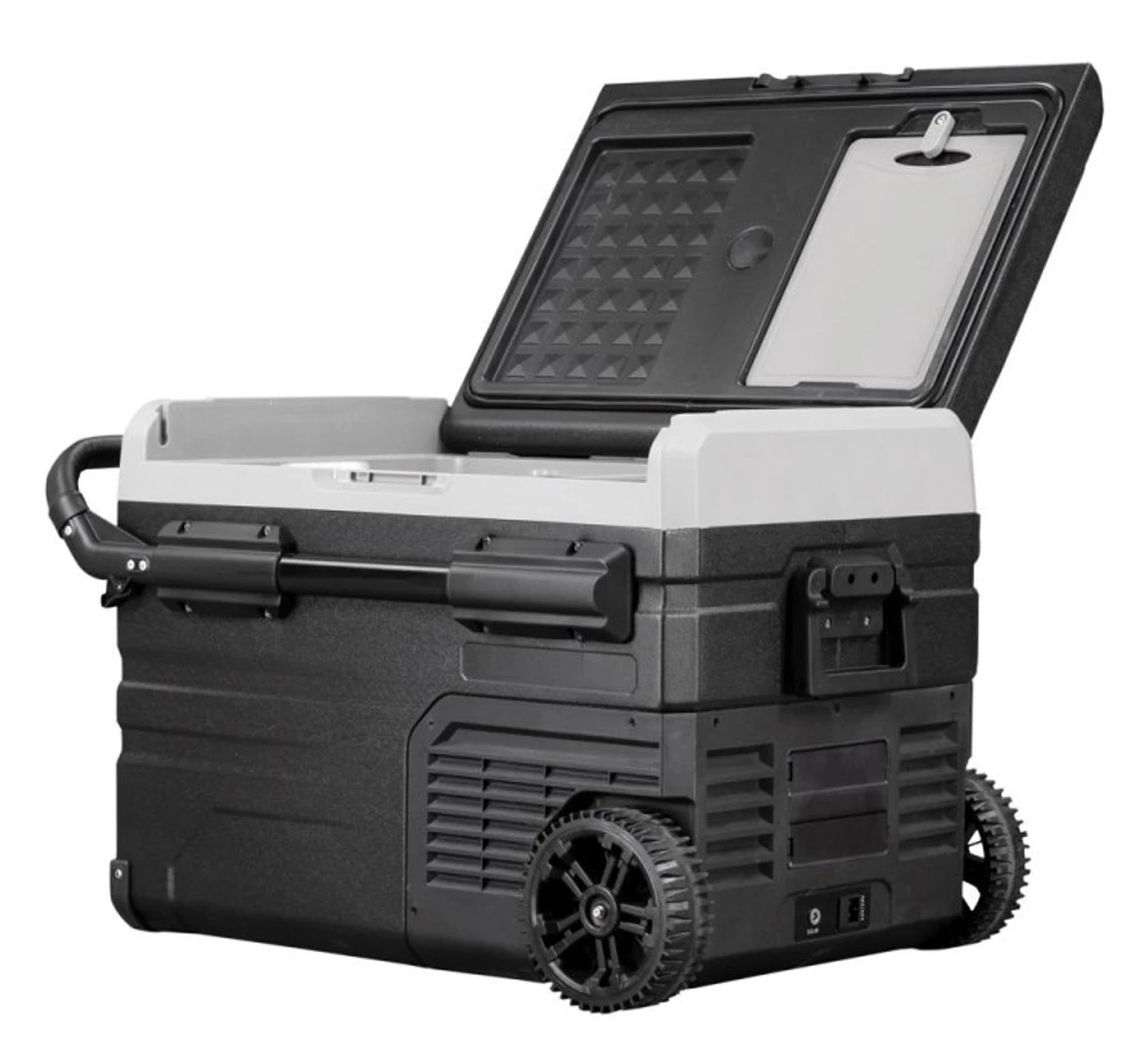 Alpicool 45 Litre Wheeled 12v Portable Camping Fridge Freezer Cool Box 8 Alpicool 45 Litre Wheeled 12v Portable Camping Fridge Freezer Cool Box - Image 8