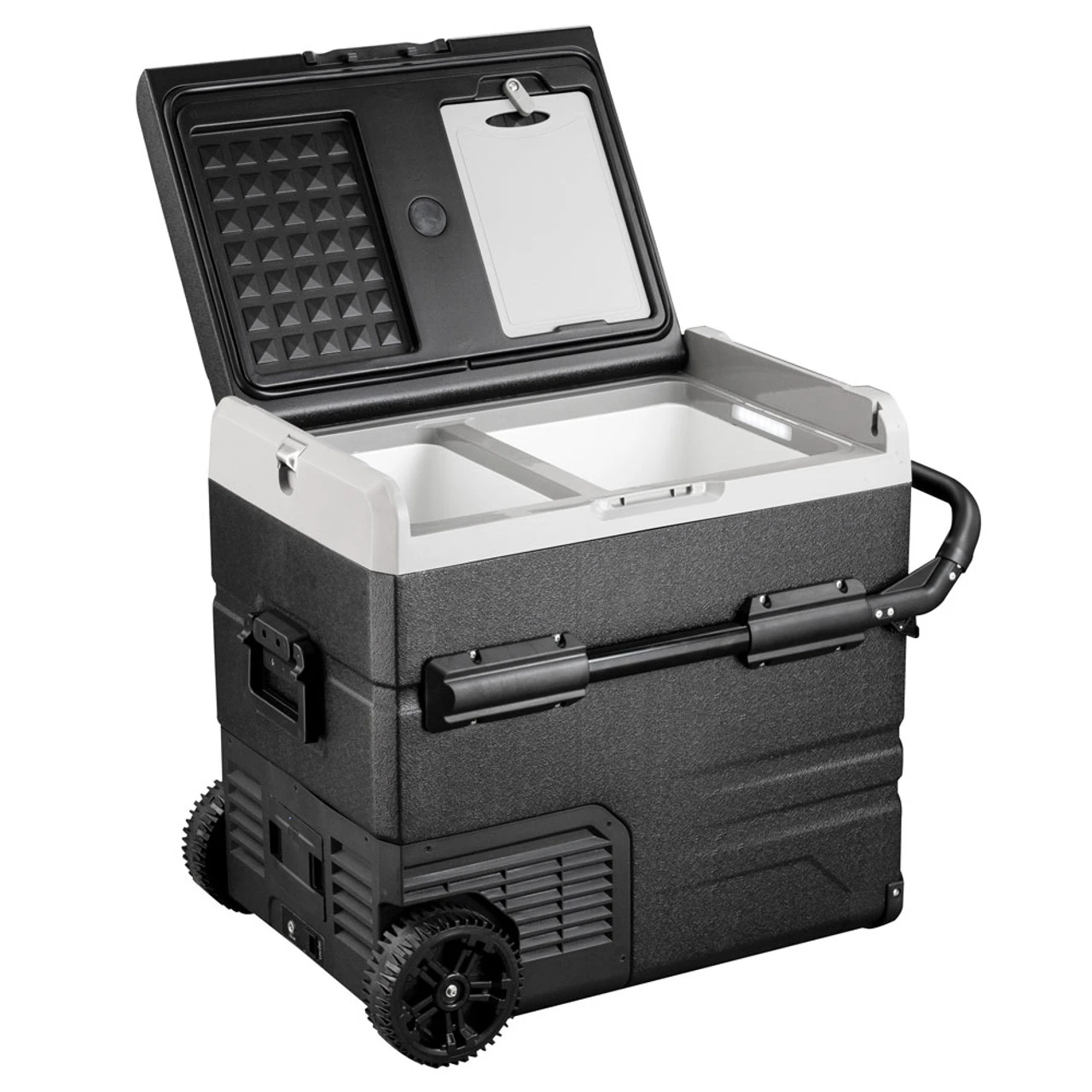 Alpicool Adventurer 55 Litre Wheeled 12 Volt Compressor Coolbox Dual-Zone 1 Alpicool Adventurer 55 Litre Wheeled 12 Volt Compressor Coolbox Dual-Zone
