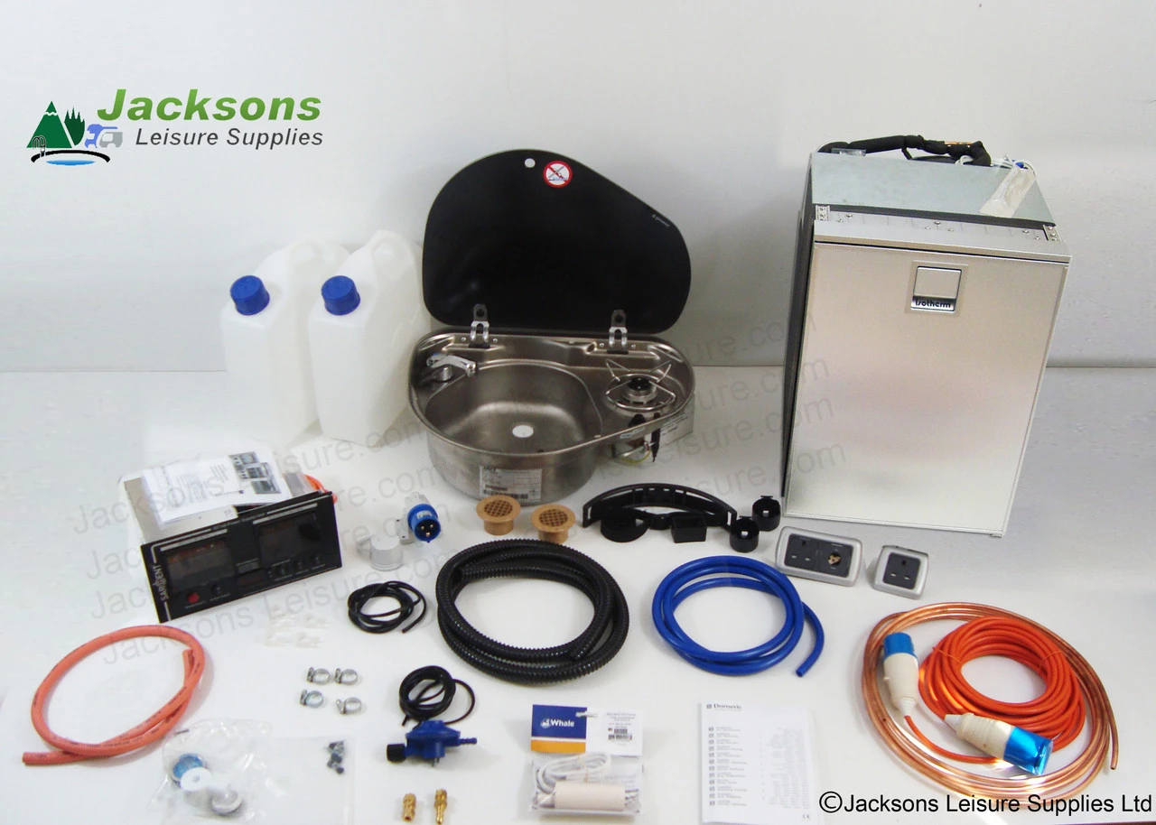 Smev 8821 Hob And Sink, Webasto 49 Fridge & Sargent EC160 Campervan Conversion Kit 3 2 Smev 8821 Hob And Sink, Webasto 49 Fridge & Sargent EC160 Campervan Conversion Kit 3 - Image 2