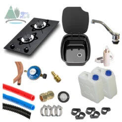 Thetford Topline 922 Hob And Sink Campervan Conversion Kit 1 -Camping Equipment Store 922kit1 gaz bl 62148.1628245351