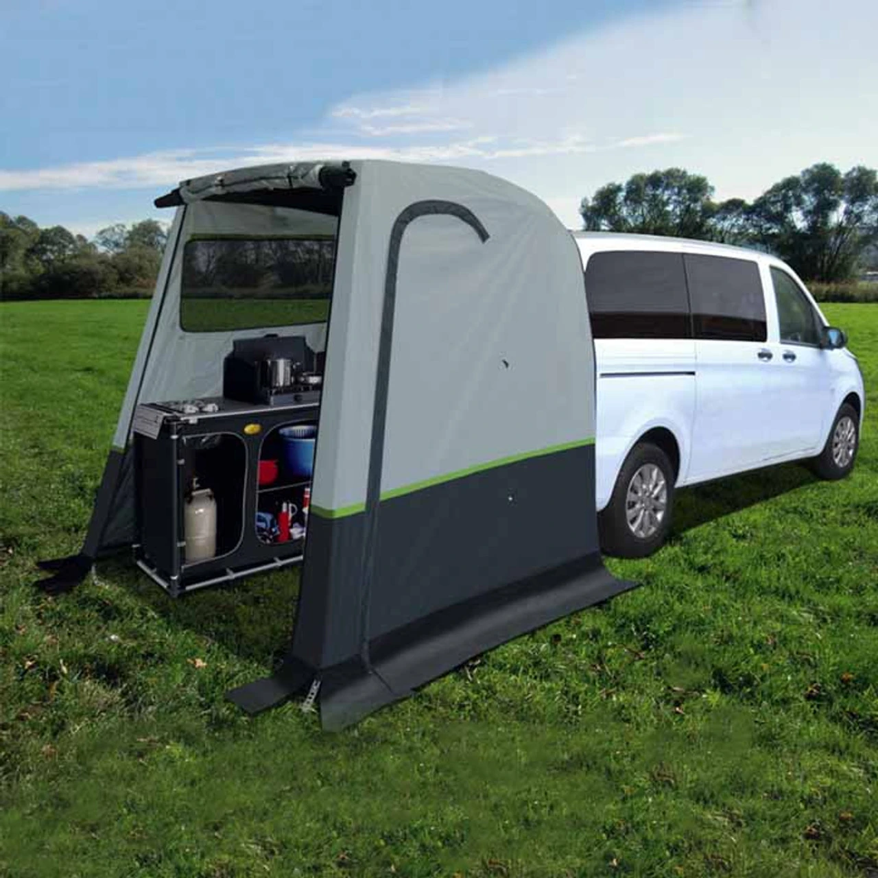 Reimo Tailgate Tent For Mercedes Vito V-Class Micro Camper Vans 3 Reimo Tailgate Tent For Mercedes Vito V-Class Micro Camper Vans - Image 3