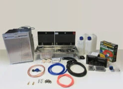 Dometic-Smev 9722 Hob And Sink CRX50 Fridge & Sargent EC160 Van Conversion Kit 2 -Camping Equipment Store 9722 Kit 2 GZ CD 44109.1536137215