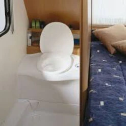 Thetford C403 Caravan & Motorhome Cassette Toilet -Camping Equipment Store C400 series RIGHT exiting 83214.1678724155