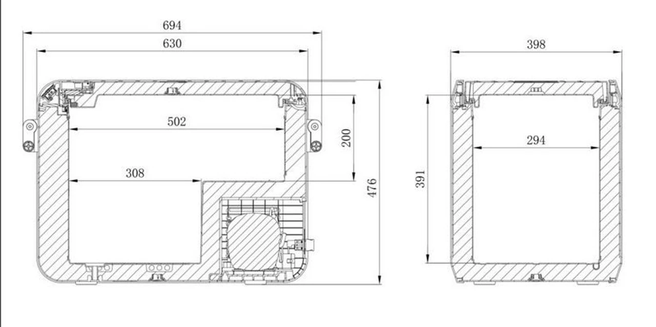 Dometic CFX3 45 Portable Compressor Fridge And Freezer Cool Box 40L 10 Dometic CFX3 45 Portable Compressor Fridge And Freezer Cool Box 40L - Image 10
