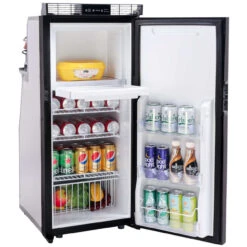 Adventurer ADS 87 Compressor Fridge Freezer For Campervan Caravan Or Motorhome 7 Adventurer ADS 87 Compressor Fridge Freezer For Campervan Caravan Or Motorhome -Camping Equipment Store CVB3 92Da open door 51889.1674579539