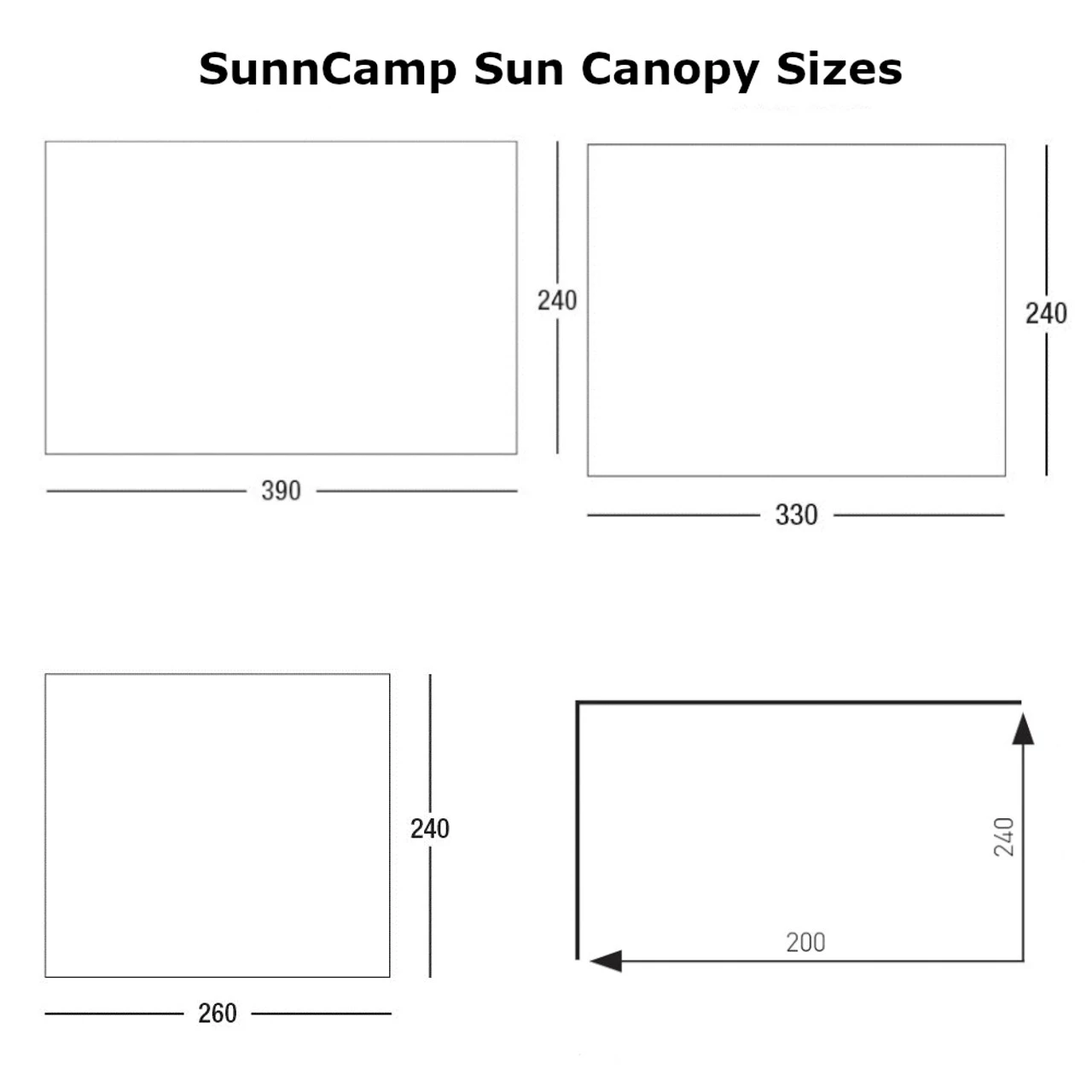 SunnCamp Swift Sun Canopy Caravan Porch 5 SunnCamp Swift Sun Canopy Caravan Porch - Image 5