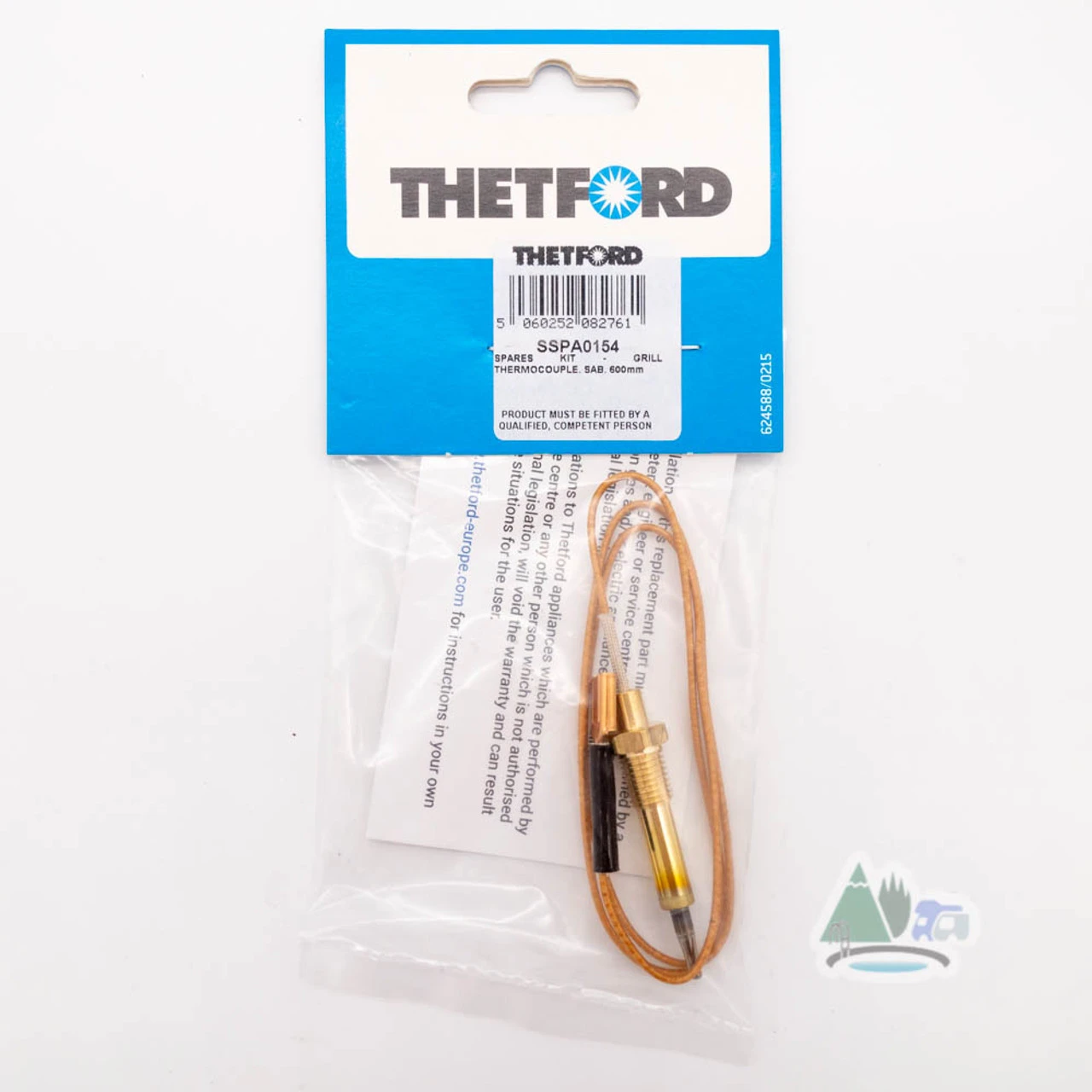 Thetford Spares - Spade Grill Thermocouple 1 Thetford Spares - Spade Grill Thermocouple