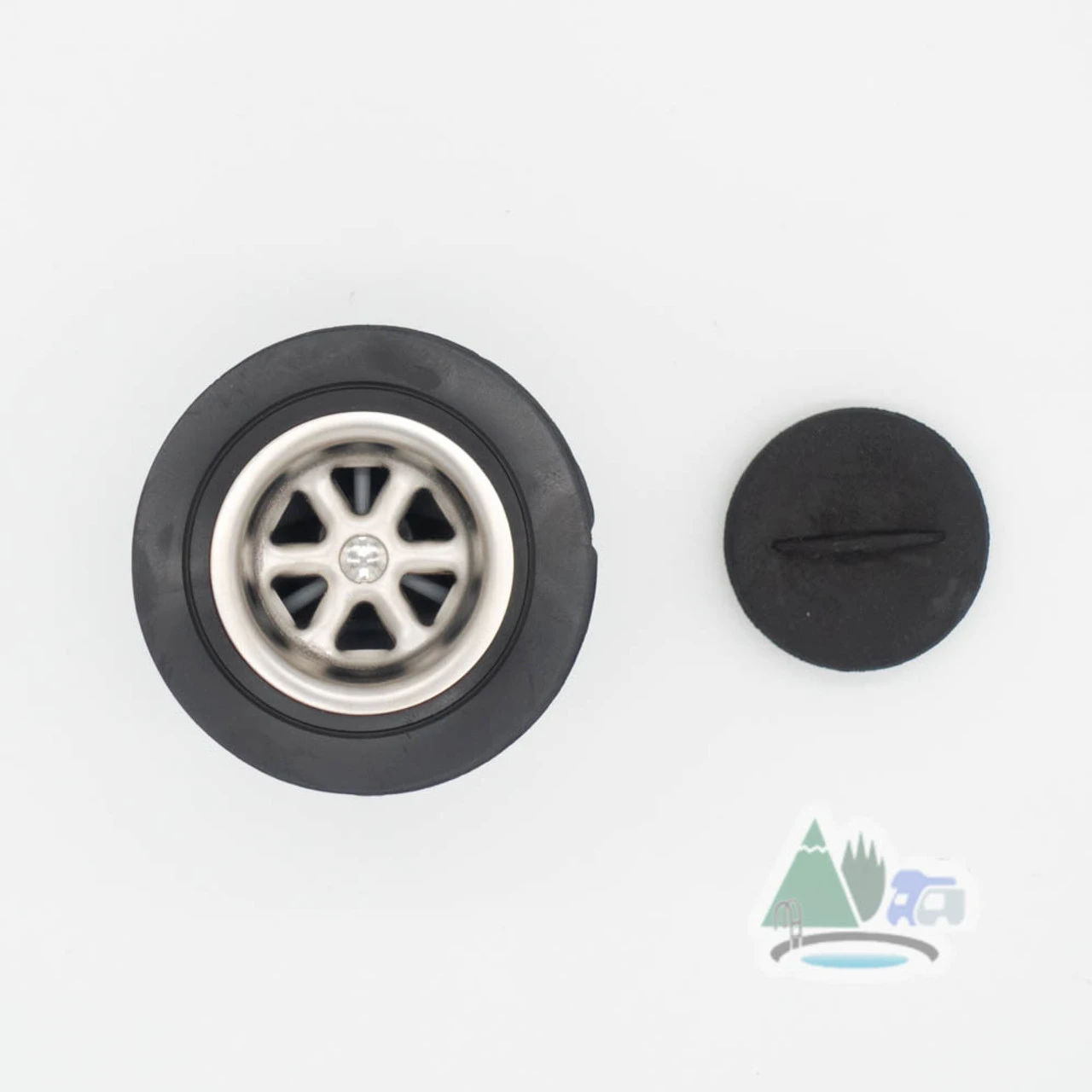 3/4" Straight Siphon Waste Outlet For Caravan Shower Tray 1 3/4" Straight Siphon Waste Outlet For Caravan Shower Tray