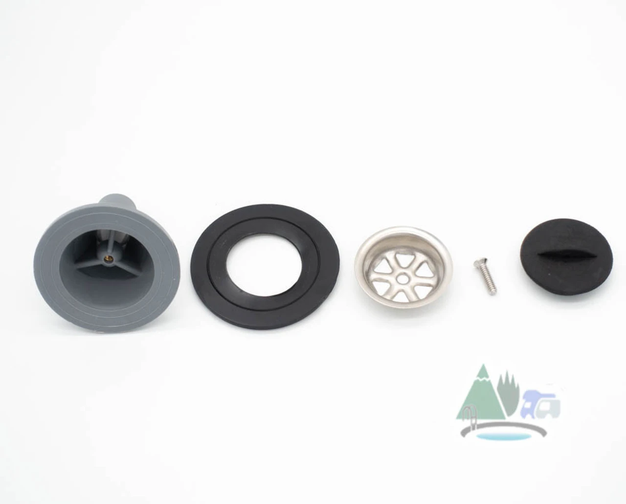 3/4" Straight Siphon Waste Outlet For Caravan Shower Tray 9 3/4" Straight Siphon Waste Outlet For Caravan Shower Tray - Image 9