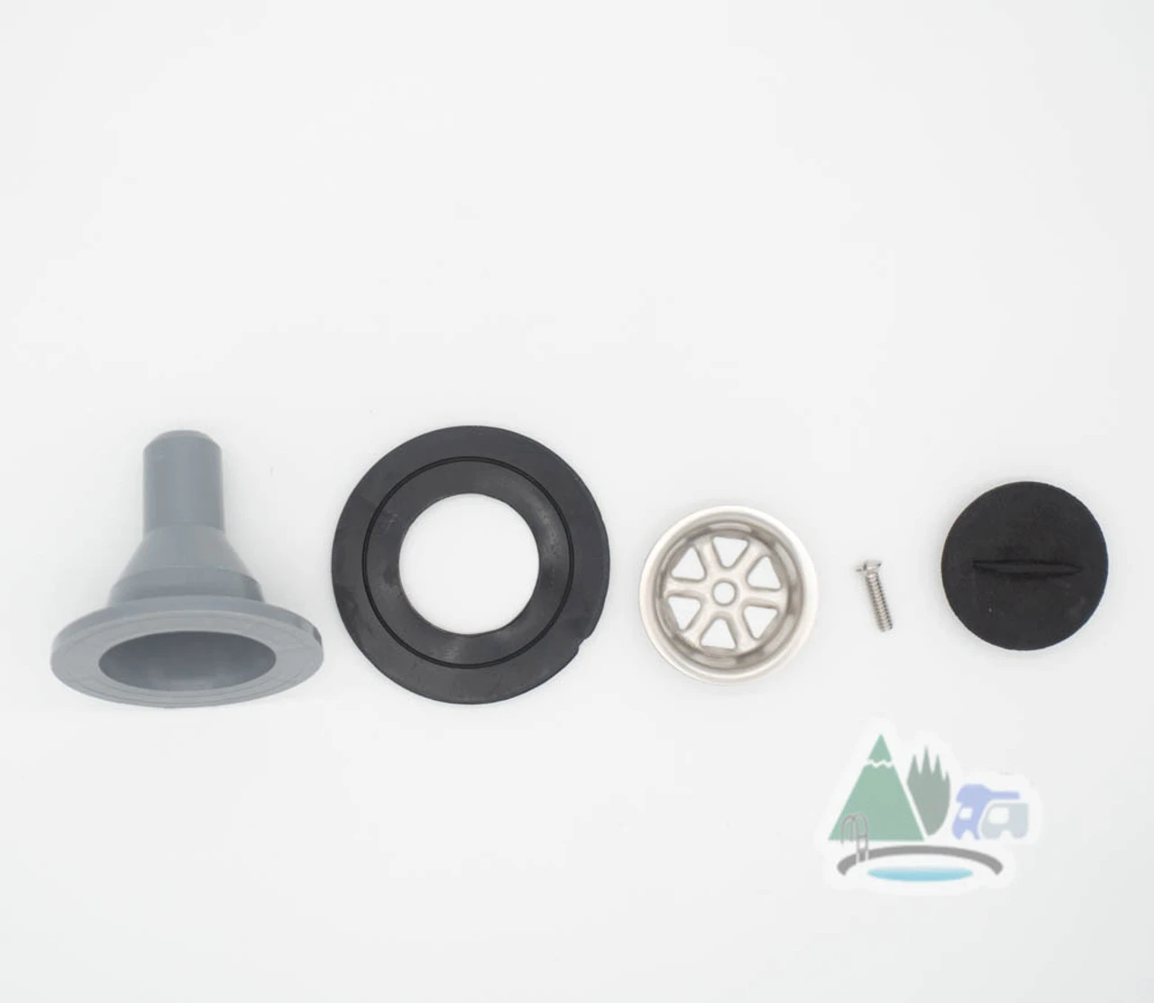 3/4" Straight Siphon Waste Outlet For Caravan Shower Tray 10 3/4" Straight Siphon Waste Outlet For Caravan Shower Tray - Image 10