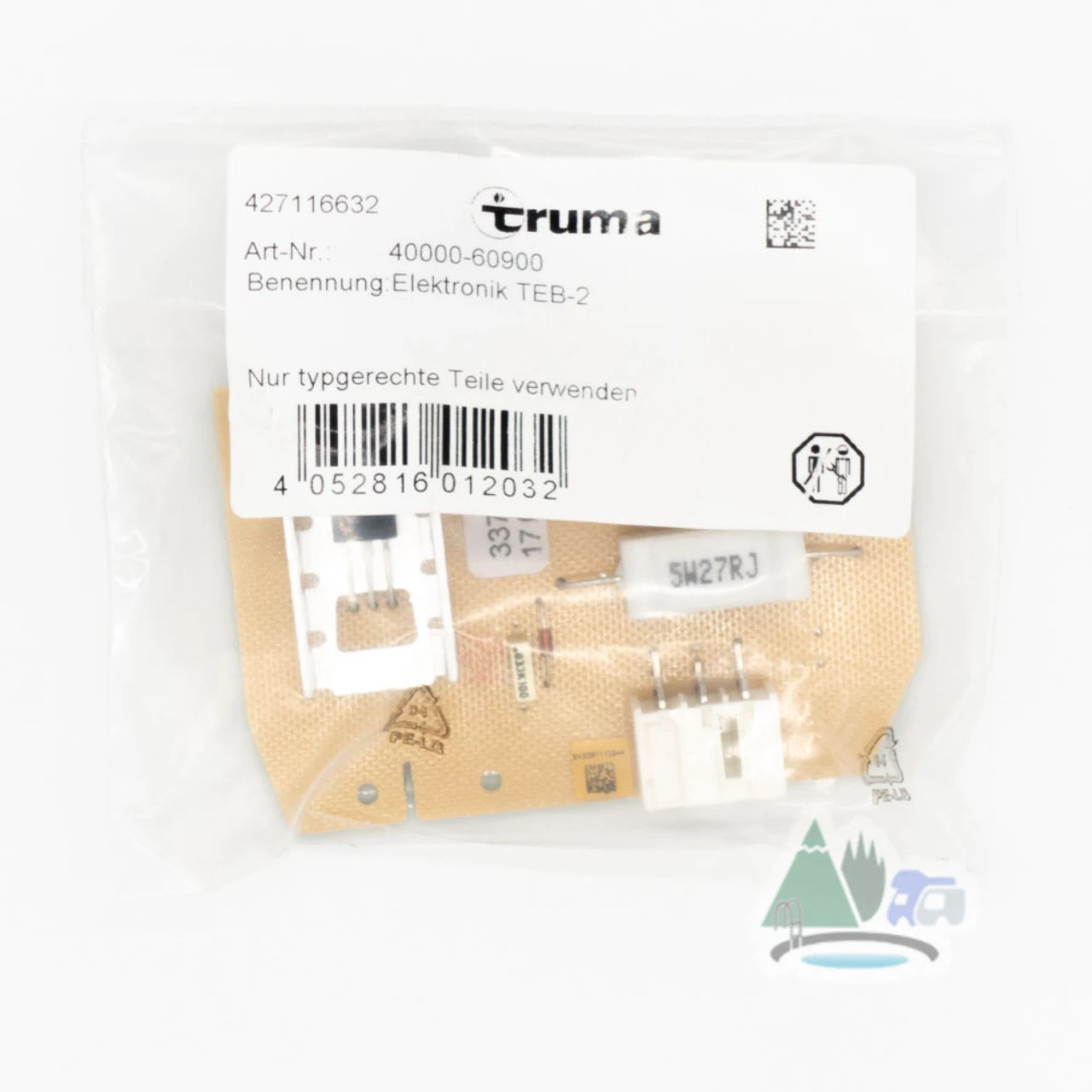 Truma Spare - Teb2 Power Electronics PCB Board - 40000-60900 1 Truma Spare - Teb2 Power Electronics PCB Board - 40000-60900