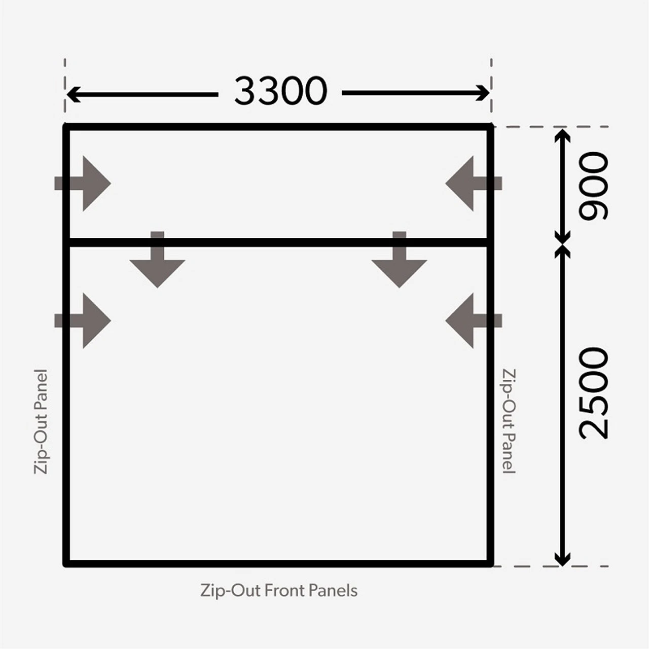 Dometic Rally Air Pro 330 Drive Away Awning 6 Dometic Rally Air Pro 330 Drive Away Awning - Image 6