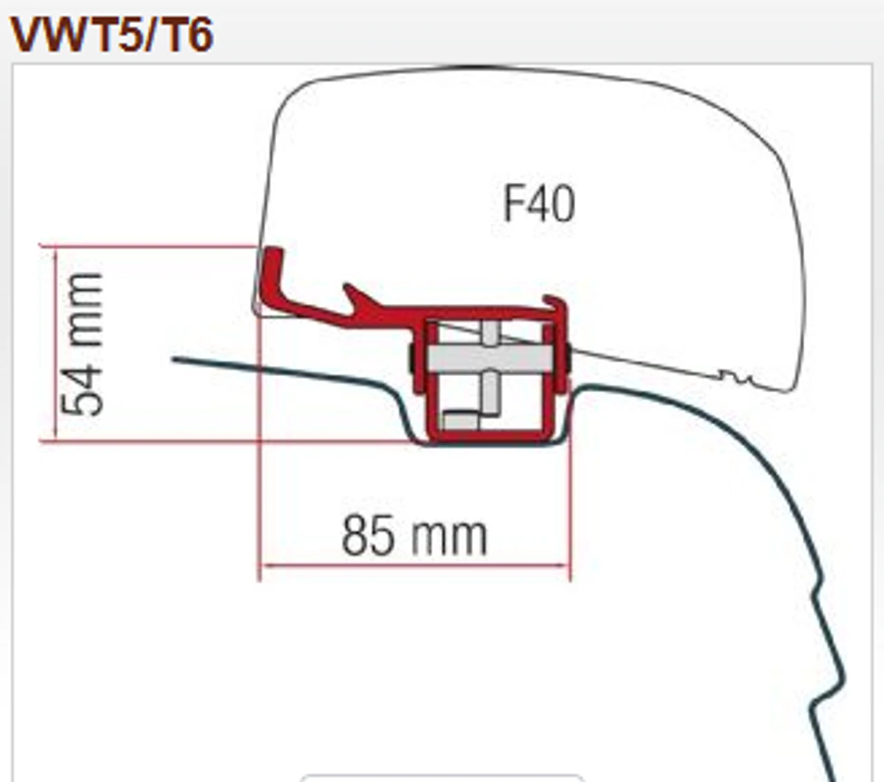 Fiamma F40 VAN Compact Campervan Awning 13 Fiamma F40 VAN Compact Campervan Awning - Image 13