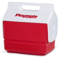 Igloo Playmate Mini Compact 3 Litre Red Lunch Cool Box -Camping Equipment Store Igloo Playmate Mini Compact Portable School Kids Lunch Cool Box Red Ice White 50321 02 19889.1642426160