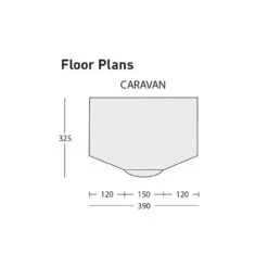 SunnCamp Inceptor Air Extreme 390 Caravan Awning -Camping Equipment Store Inceptor Air Extreme 390 floorplan 51572.1676905482
