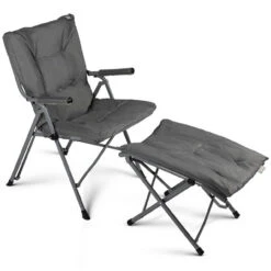 Kampa Chief Camping Chair And Footstool