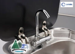 Lavanda Stainless Steel Sink For Campervan Motorhome 5 Lavanda Stainless Steel Sink For Campervan Motorhome -Camping Equipment Store Lavanda RVmate RV sink 551 tap 81826.1654852412