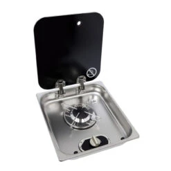 Navy Load Single Burner Hob With Glass Lid NL.21001