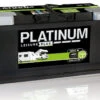 Platinum 100ah Campervan Motorhome Caravan Leisure Battery (LOW Height)