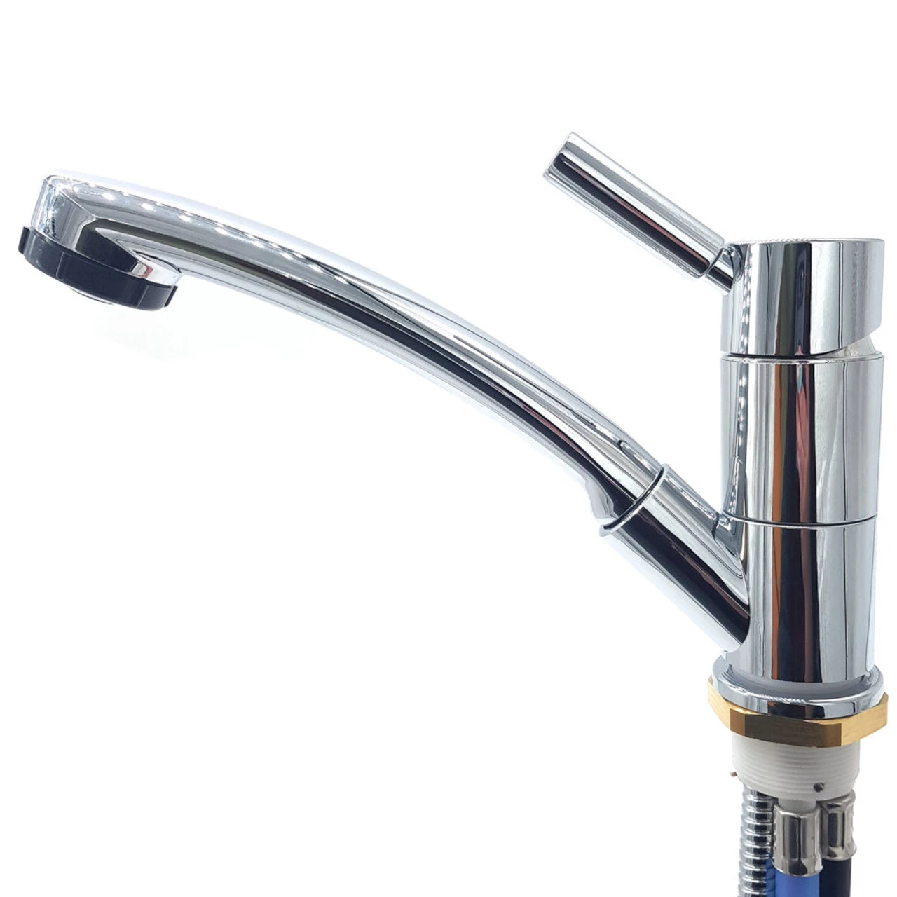 Reich Trend E Chrome Shower Tap With Duett Head 2 Reich Trend E Chrome Shower Tap With Duett Head - Image 2