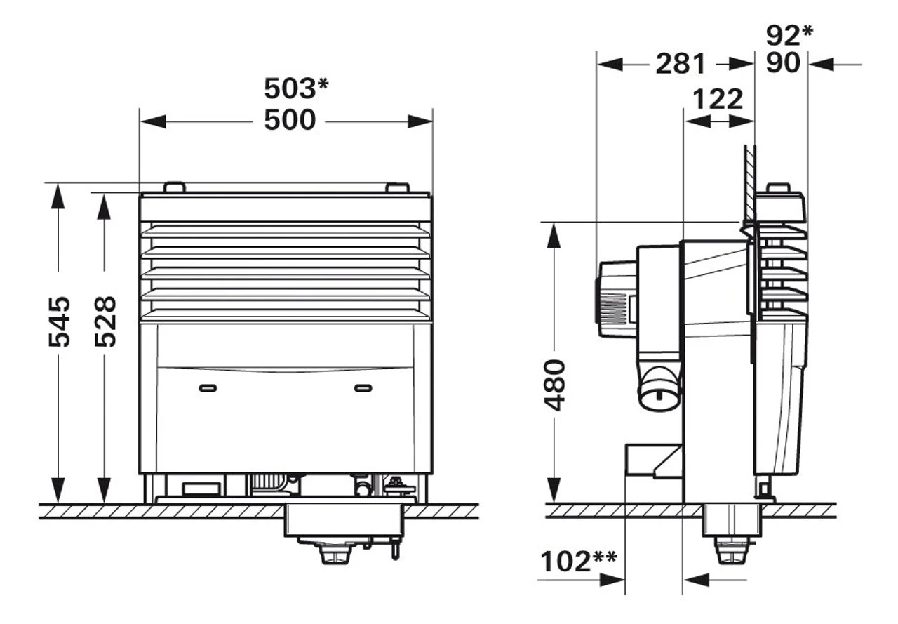 Truma S3004 Caravan And Motorhome Gas Heater - 12V Auto Ignition 2 Truma S3004 Caravan And Motorhome Gas Heater - 12V Auto Ignition - Image 2