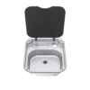 Thetford Spinflo Basic Line Rectangular Caravan Sink With Siphon & Seal