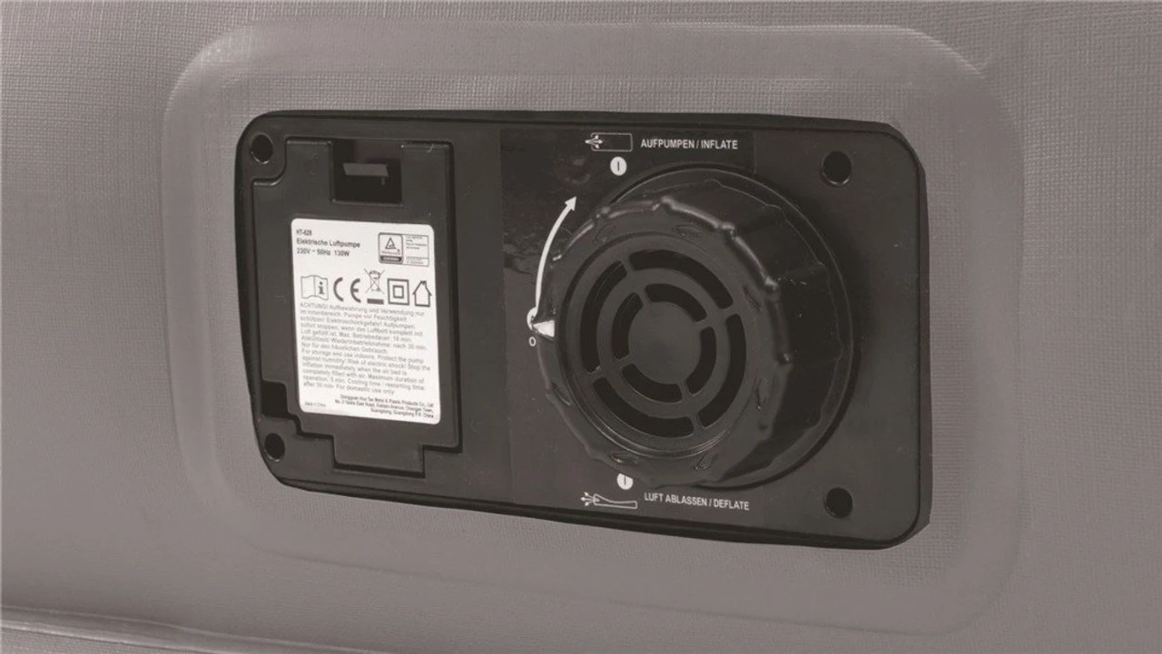 Outwell Superior Flock Camping Bed With Inbuilt Electric Pump 4 Outwell Superior Flock Camping Bed With Inbuilt Electric Pump - Image 4