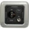 CBE TV Outlet Aerial Socket With Support & Frame