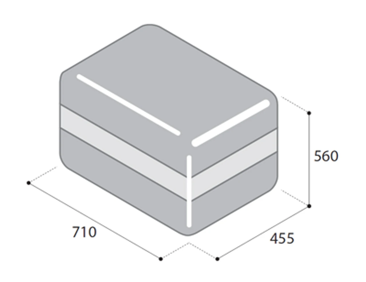 Vitrifrigo VF65P 65 Litre Portable 12v 240v Campervan Fridge Freezer 5 Vitrifrigo VF65P 65 Litre Portable 12v 240v Campervan Fridge Freezer - Image 5