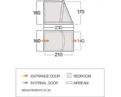 Vango Tall Annex Elements ProShield For Riviera Balletto Kalari And Tuscany Caravan Awnings -Camping Equipment Store Vango Tall Annex Elements Proshield dimensions 82280.1660137983