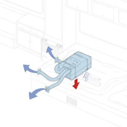 Truma Saphir Comfort Under Bench Air Conditioning Unit 9 Truma Saphir Comfort Under Bench Air Conditioning Unit -Camping Equipment Store air conditioning saphir air distribution eco layer 60216.1553617840