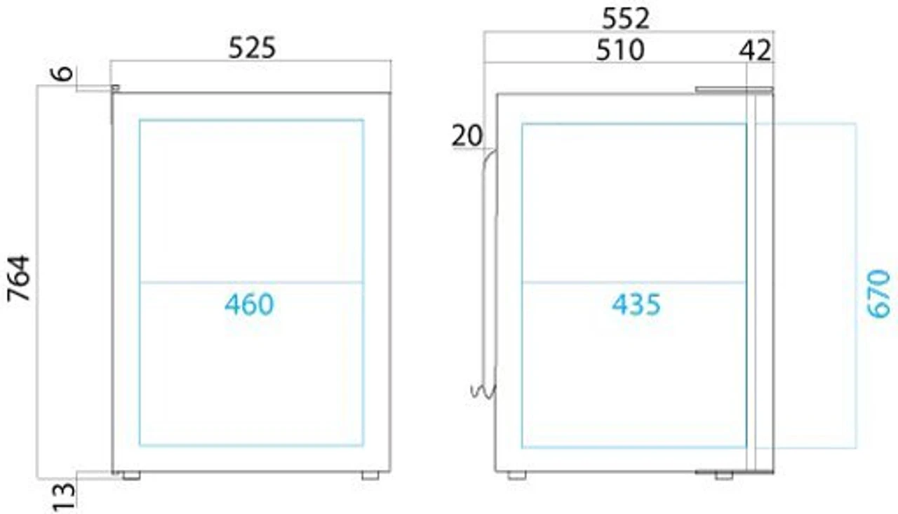 Vitrifrigo C130L 2 Way Boat & Caravan Compressor Fridge 3 Vitrifrigo C130L 2 Way Boat & Caravan Compressor Fridge - Image 3