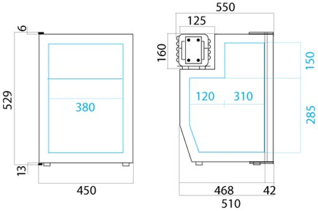 Vitrifrigo C62i 12/24v Caravan & Marine Compressor Fridge 2 Vitrifrigo C62i 12/24v Caravan & Marine Compressor Fridge - Image 2