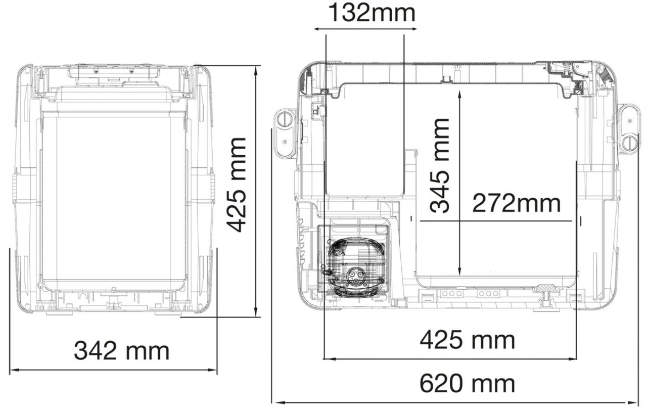 Dometic Waeco CoolFreeze CFX 28 Portable Compressor Fridge Freezer Cool Box 4 Dometic Waeco CoolFreeze CFX 28 Portable Compressor Fridge Freezer Cool Box - Image 4