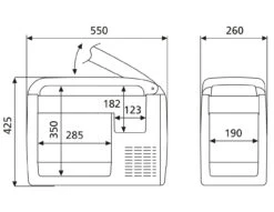 Dometic Waeco CF26 CoolFreeze Portable Coolbox Freezer 12v 24v Mains 7 Dometic Waeco CF26 CoolFreeze Portable Coolbox Freezer 12v 24v Mains -Camping Equipment Store dometic cf26 4 81739.1533721791