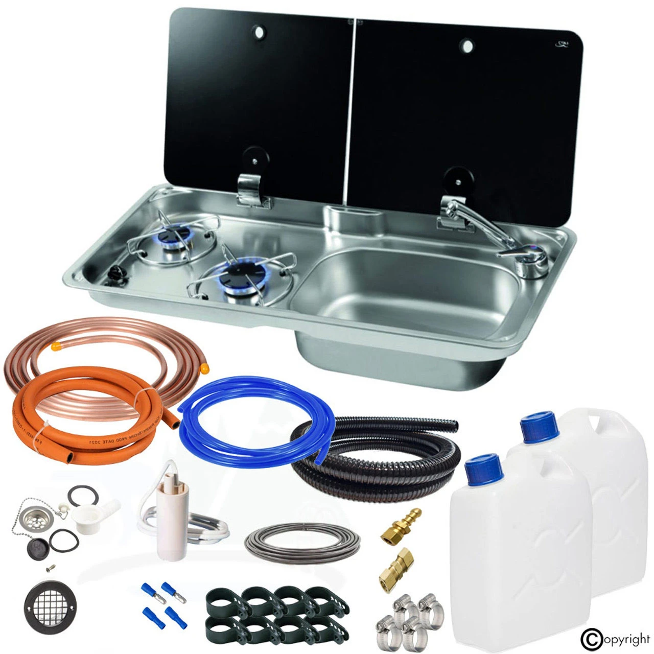 CAN FL1765 FL1766 Hob And Sink Camper Van Conversion Kit 1 CAN FL1765 FL1766 Hob And Sink Camper Van Conversion Kit
