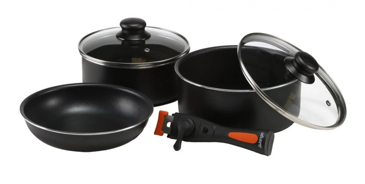 Vango Gourmet Camping Cook Pan Set 2 Vango Gourmet Camping Cook Pan Set - Image 2