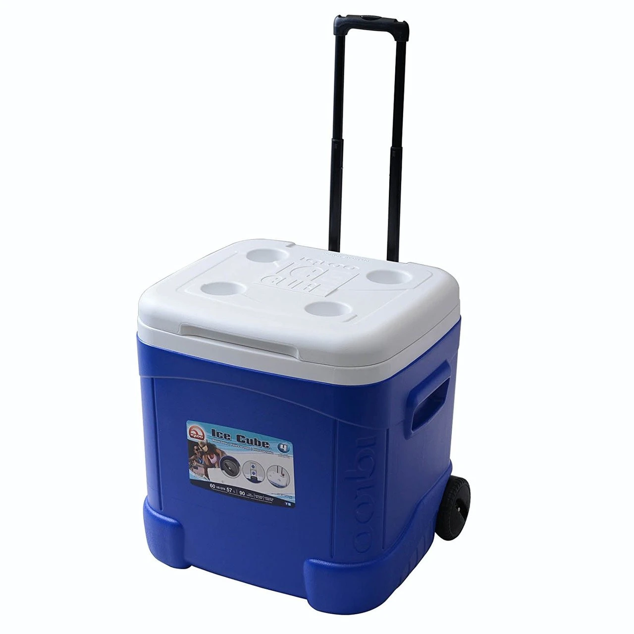Igloo Ice Cube 60 Roller Wheeled Ice Chest Cool Box 1 Igloo Ice Cube 60 Roller Wheeled Ice Chest Cool Box