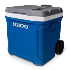 Igloo Latitude 60 Quantum Roller Mobile Ice Chest Cool Box -Camping Equipment Store igloo latitude quantum 60 roller wheeled cool box 34664 01 97654.1638869135