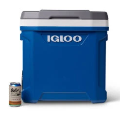 Igloo Latitude 60 Quantum Roller Mobile Ice Chest Cool Box -Camping Equipment Store igloo latitude quantum 60 roller wheeled cool box 34664 02 90430.1638869133