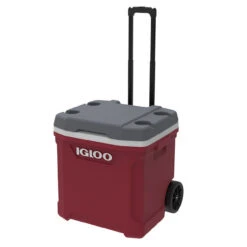 Igloo Latitude 60 Quantum Roller Mobile Ice Chest Cool Box -Camping Equipment Store igloo latitude quantum 60 roller wheeled cool box 34666 01 57776.1638869130