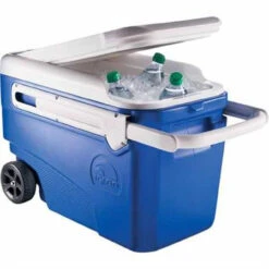Igloo 36 Litre Contour Glide Cooler Wheeled Cool Box -Camping Equipment Store igloo contour glide cooler 38 33298.1400078298