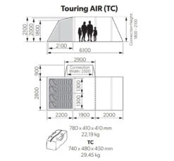 Kampa Touring AIR Drive Away Awning For Campervans 10 Kampa Touring AIR Drive Away Awning For Campervans -Camping Equipment Store kampa touring air 43006.1654763820