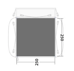 Outwell Awning Footprint For Bremburg, Milestone Or Starville -Camping Equipment Store outwell bremburg groundsheet measurements 77012.1634659047