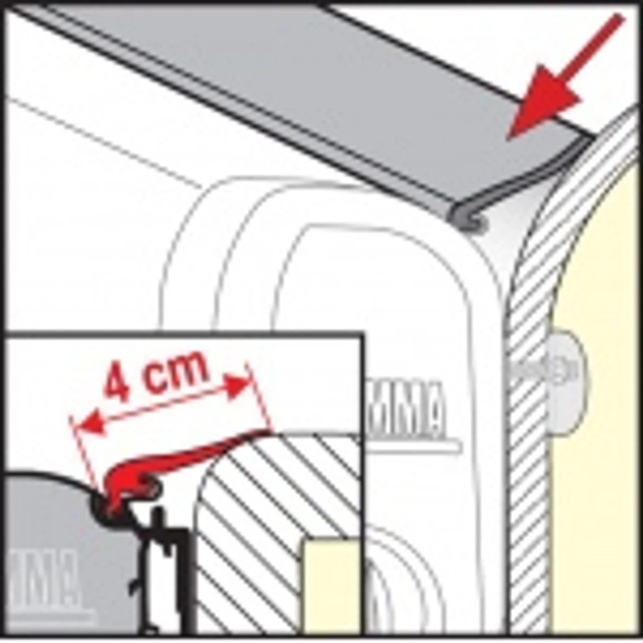 Fiamma Awning Rain Guard 4 Fiamma Awning Rain Guard - Image 4